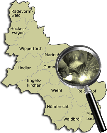 Karte Oberberg